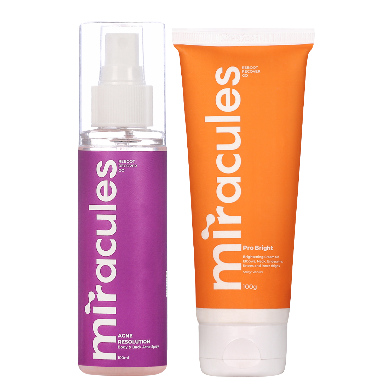 Products Pro Bright Lightening Cream and Acne Resolution